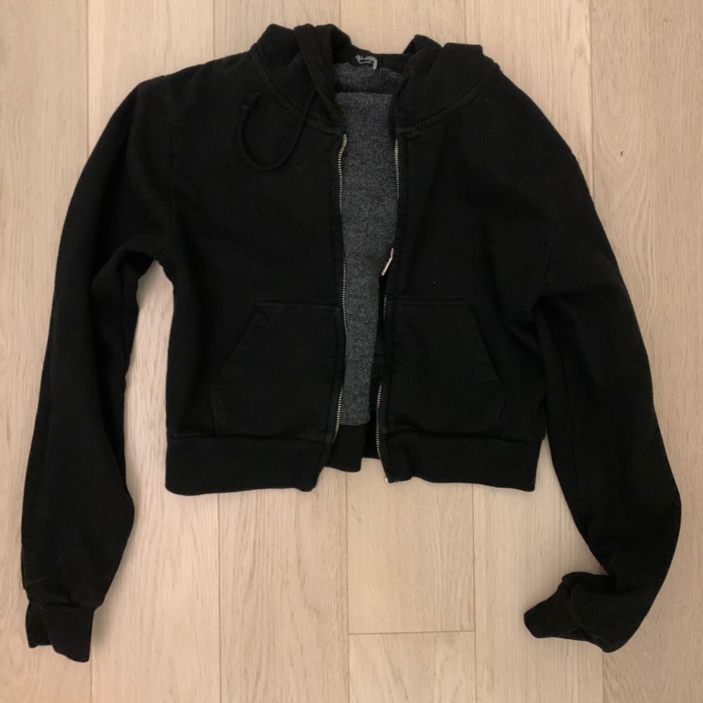 John Galt Cropped Hoodie